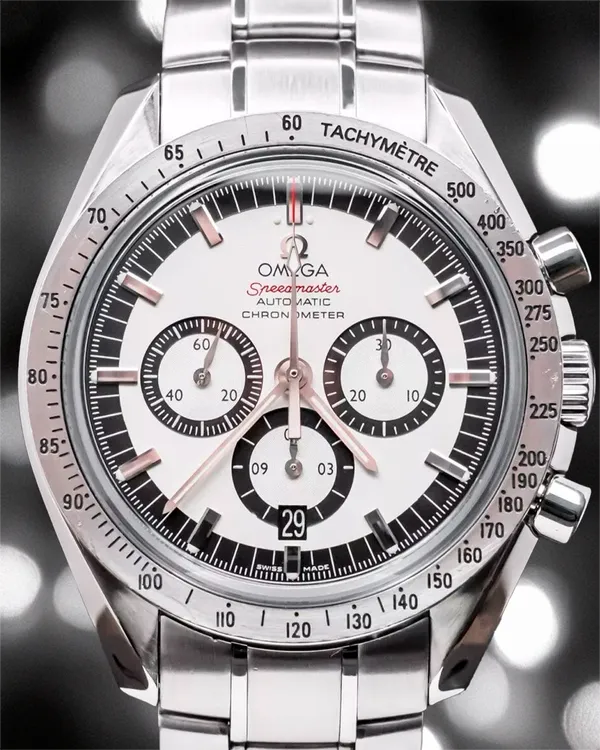 Omega Speedmaster "Michael Schumacher Legend" 42MM Silver Dial Steel Bracelet (3506.31.00)