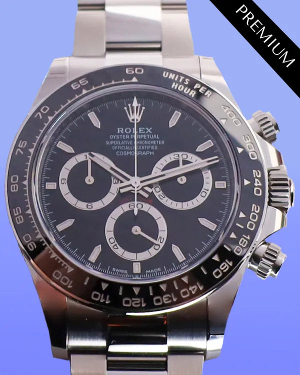 2025 Rolex Cosmograph Daytona 40MM Black Dial Oyster Bracelet (126500LN)