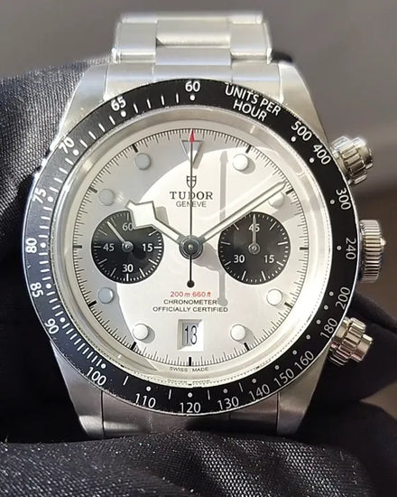 2022 Tudor Black Bay Chrono "Panda" 41MM White Dial Steel Bracelet (79360N)