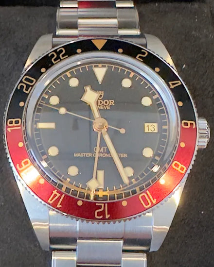 2024 Tudor Black Bay GMT 39MM Black Dial Steel Bracelet (7939G1A0NRU)