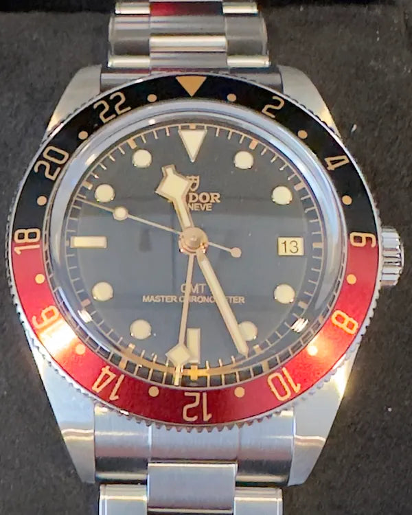 2024 Tudor Black Bay GMT 39MM Black Dial Steel Bracelet (7939G1A0NRU)