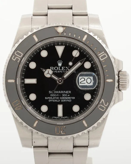 2017 Rolex Submariner Date 40MM Black Dial Oyster Bracelet (116610LN)