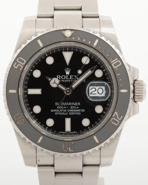 Rolex Submariner Date 40MM Black Dial Oyster Bracelet (116610LN)