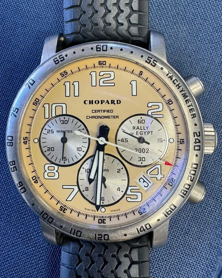 Chopard Mille Miglia "Egypt Rally" L.E. 40MM Champagne Dial Rubber Strap (8915)