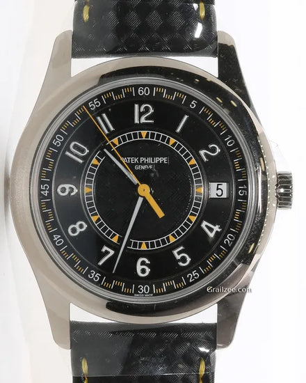 2024 Patek Philippe Calatrava 40MM Black Dial Leather Strap (6007G-001)