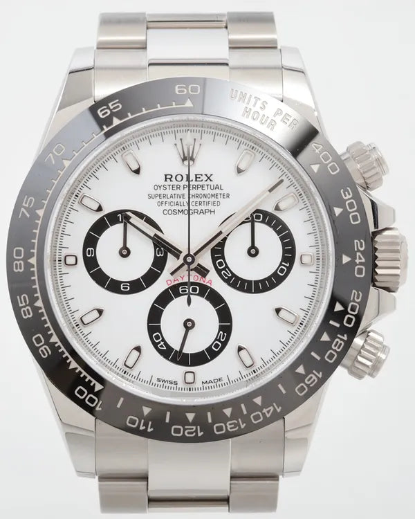 Rolex Cosmograph Daytona "Panda" 40MM White Dial Oyster Bracelet (116500LN)