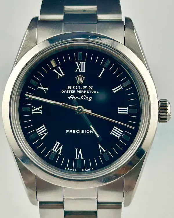 Rolex Air-King 34MM Black Dial Oyster Bracelet (14000)