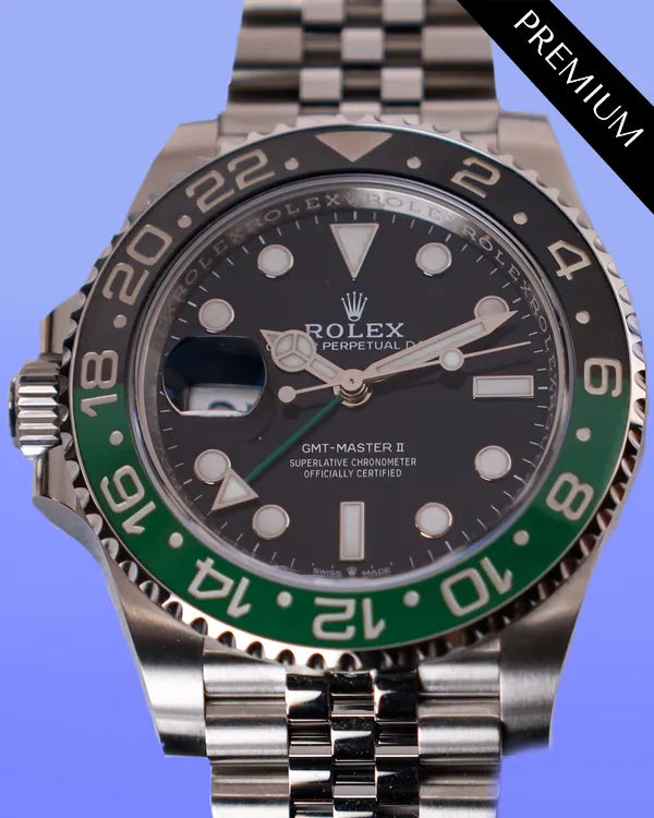 2025 Rolex GMT-Master II "Sprite" 40MM Black Dial Jubilee Bracelet (126720VTNR)