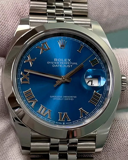 2025 Rolex Datejust 41MM Blue Dial Jubilee Bracelet (126300)