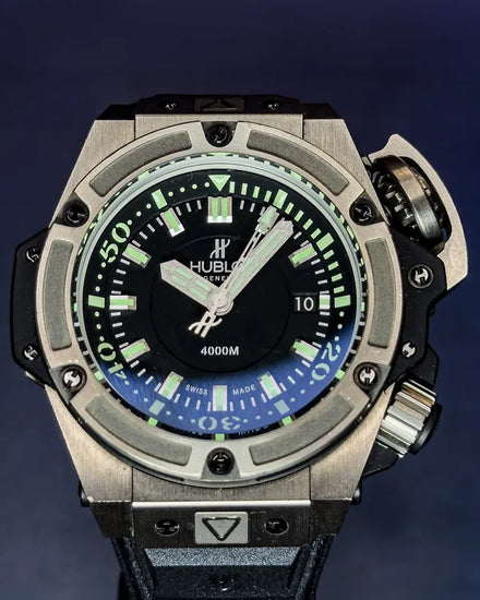 Hublot King Power L.E. 48MM Black Dial Rubber Strap (731.NX.1190.RX)