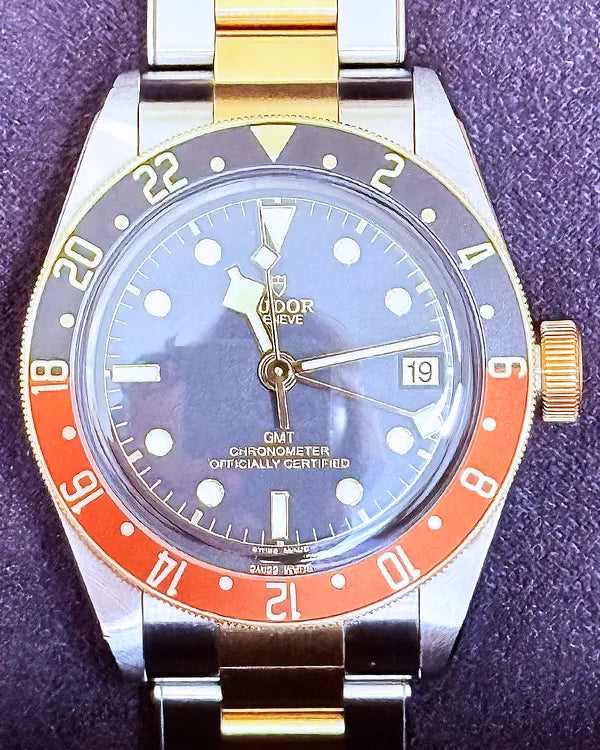 2023 Tudor Black Bay GMT "Rootbeer" 41MM Black Dial Two-Tone Bracelet (79833MN)