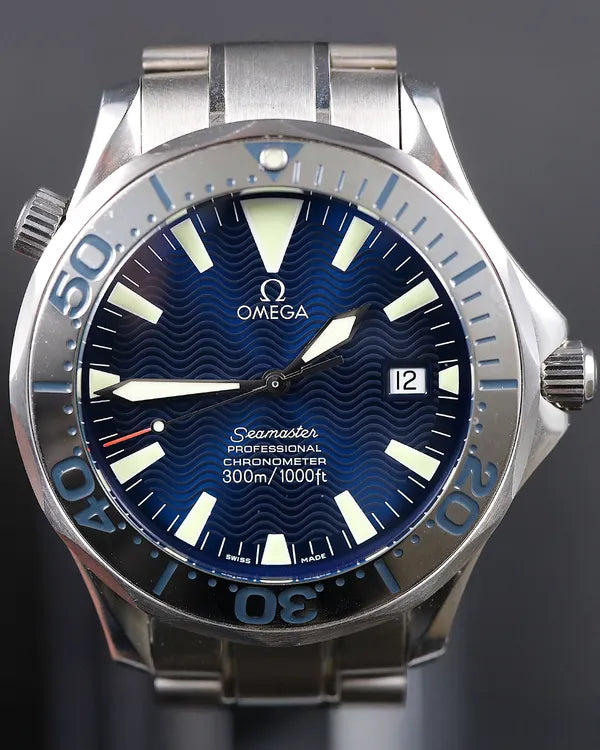 Omega Seamaster Diver 300M "Ian Thorpe" L.E. 41MM Blue Dial Steel Bracelet (2256.80.00)