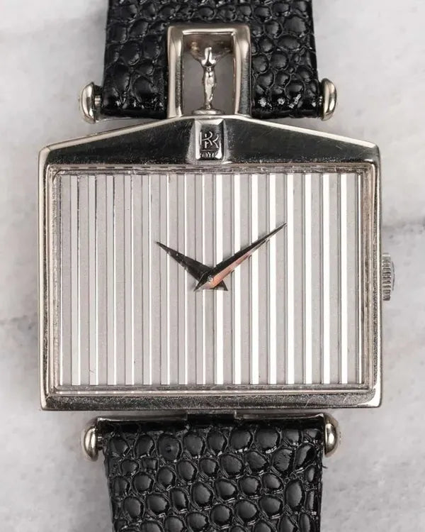 Corum Rolls Royce 29x25MM Silver Dial Leather Strap (55595)