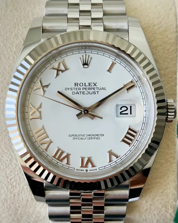 2024 Rolex Datejust 41MM Silver Dial Jubilee Bracelet (126334)