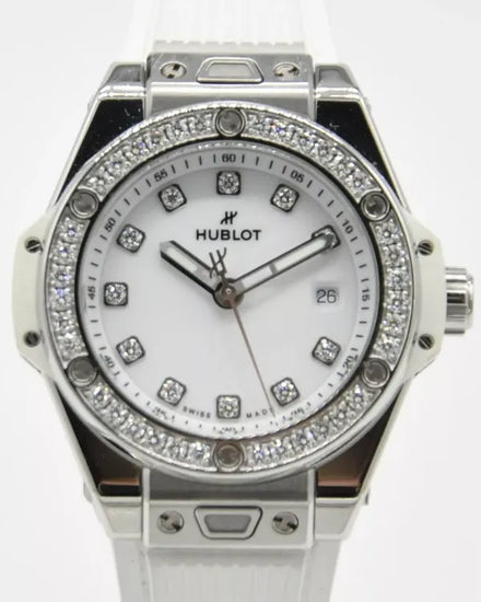 Hublot Big Bang One Click 33MM White Dial Rubber Strap (485.SE.2210.RW.1204)