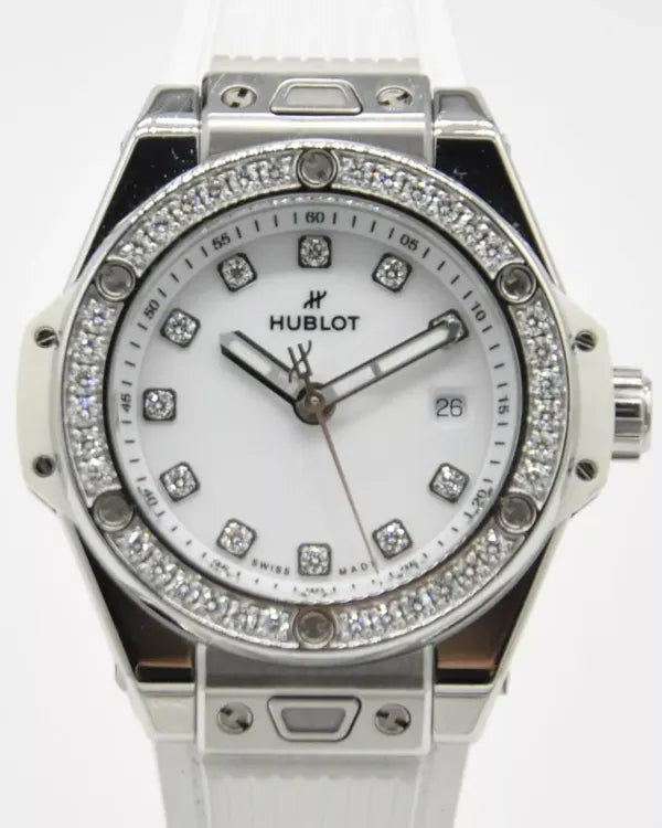 Hublot Big Bang One Click 33MM White Dial Rubber Strap (485.SE.2210.RW.1204)
