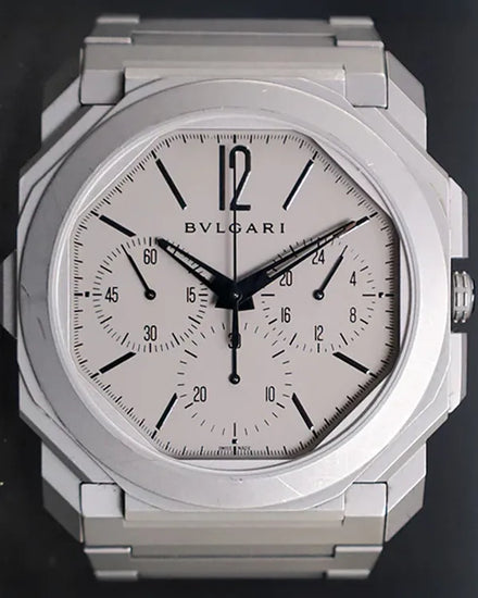Bvlgari Octo Finissimo 42MM Grey Dial Titanium Bracelet (103068)