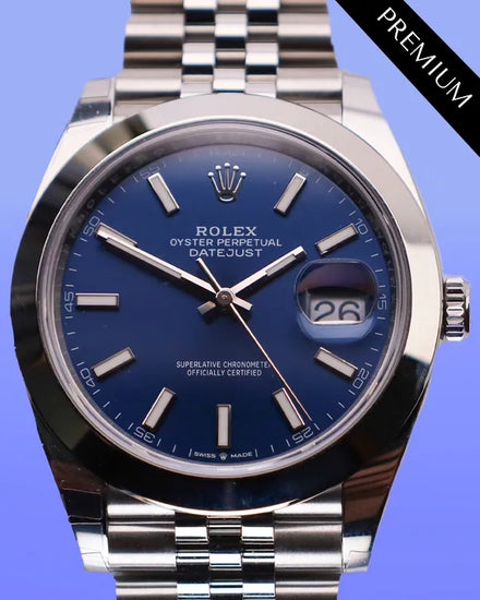 2025 Rolex Datejust 41MM Blue Dial Jubilee Bracelet (126300)