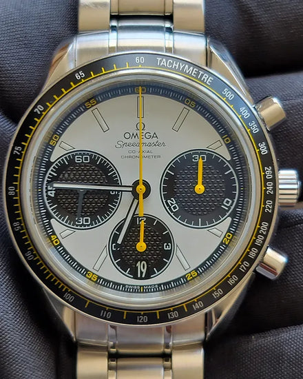 Omega Speedmaster Racing 40MM White Dial Steel Bracelet (326.30.40.50.04.001)