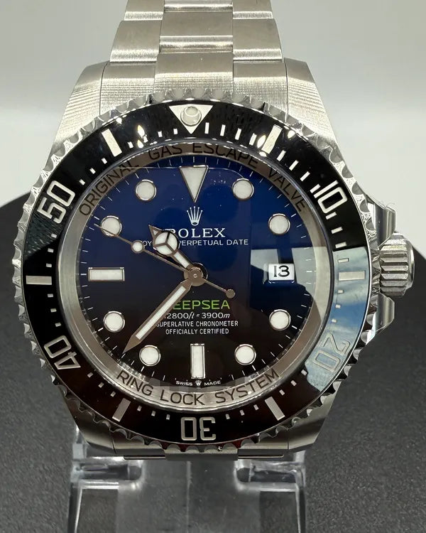 2025 Rolex Sea-Dweller Deepsea "James Cameron" 44MM Blue Dial Oyster Bracelet (136660)