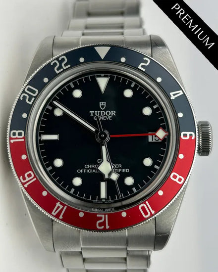 2019 Tudor Black Bay GMT "Pepsi" 41MM Black Dial Steel Bracelet (79830RB)