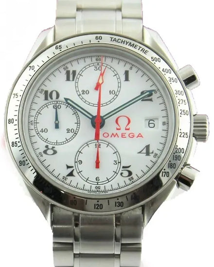Omega Speedmaster 39MM White Dial Steel Bracelet (3513.20.00)