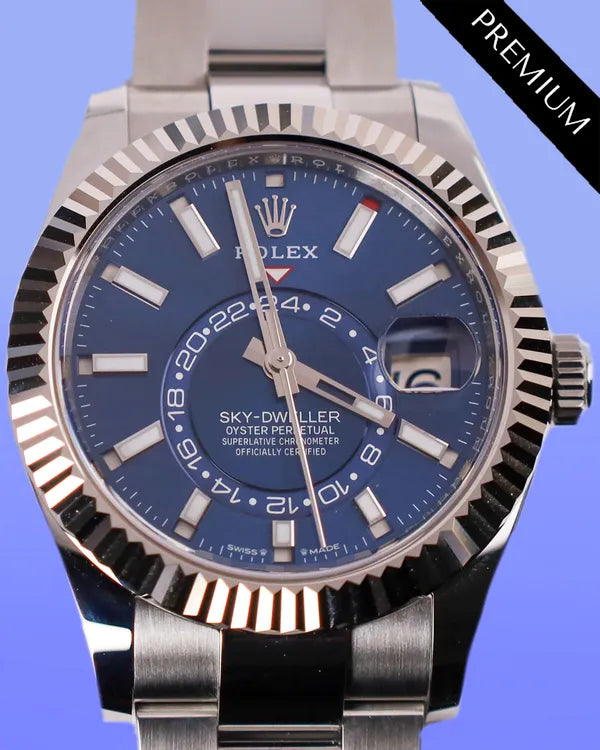 2025 Rolex Sky-Dweller 42MM Blue Dial Oyster Bracelet (336934)