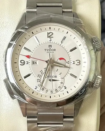 2021 Tudor Heritage Chrono Advisor 42MM White Dial Steel Bracelet (79620T)