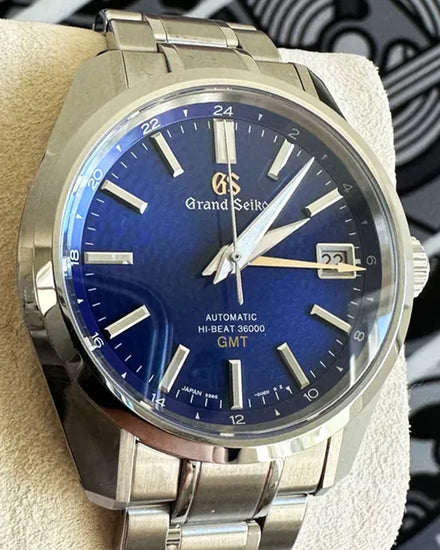 2022 Grand Seiko Heritage Collection "Peacock" L.E. 40MM Blue Dial Steel Bracelet (SBGJ261)