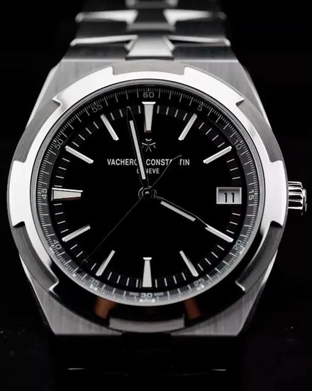 2024 Vacheron Constantin Overseas 41MM Black Dial Steel Bracelet (4520V)