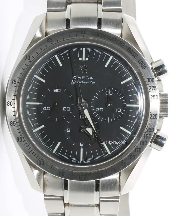 Omega Speedmaster "Broad Arrow" 42MM Black Dial Steel Bracelet (3594.50.00)