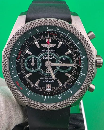 2011 Breitling Bentley Supersports L.E. 49MM Black Dial Rubber Strap (E2736536/BB37)