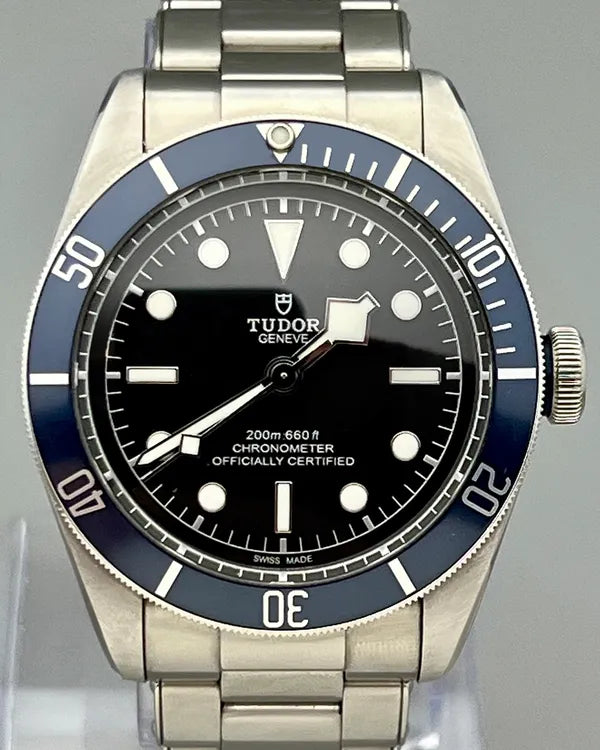 No Reserve - 2019 Tudor Black Bay 41MM Black Dial Steel Bracelet (79230B)