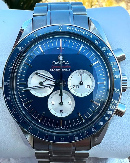 2021 Omega Speedmaster "Tokyo 2020 Olympics" L.E. 42MM Blue Dial Steel Bracelet (522.30.42.30.03.001)