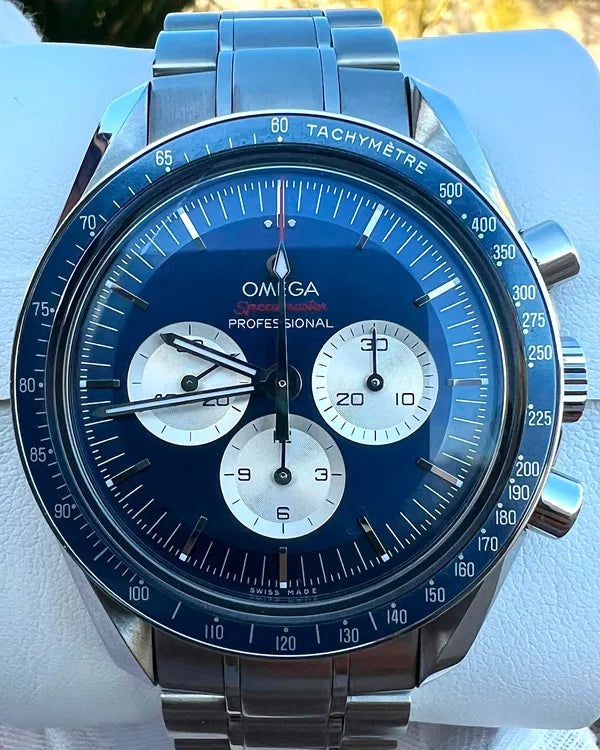 2021 Omega Speedmaster "Tokyo 2020 Olympics" L.E. 42MM Blue Dial Steel Bracelet (522.30.42.30.03.001)