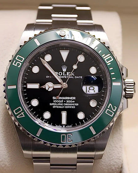 No Reserve - 2021 Rolex Submariner Date "Starbucks" 41MM Black Dial Oyster Bracelet (126610LV)