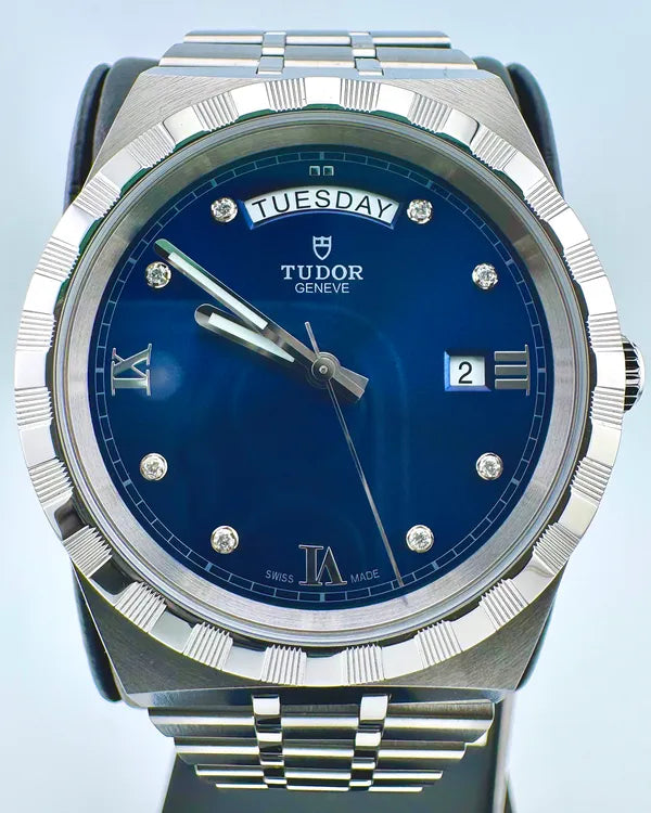 No Reserve - 2025 Tudor Royal 41MM Blue Dial Steel Bracelet (28600)