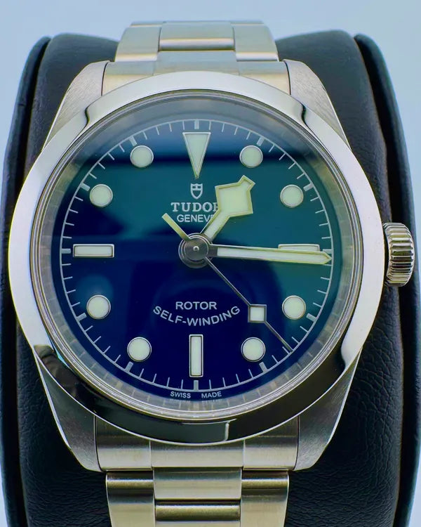 No Reserve - 2023 Tudor Black Bay "Smiley" 32MM Blue Dial Steel Bracelet (79580)