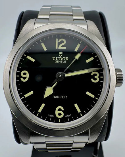 No Reserve - 2025 Tudor Ranger 39MM Black Dial Steel Bracelet (79950)