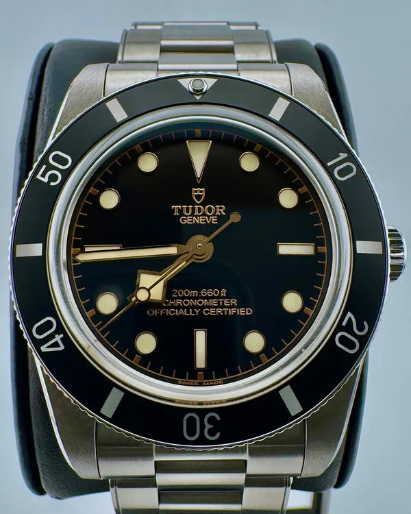 No Reserve - 2023 Tudor Black Bay 54 37MM Black Dial Steel Bracelet (79000N)