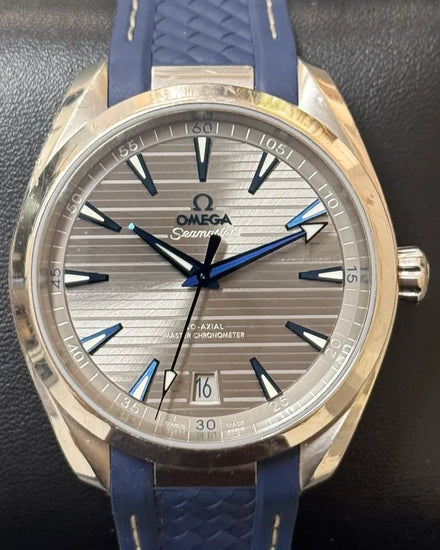 Omega Seamaster Aqua Terra 150M 41MM Grey Dial Rubber Strap (220.12.41.21.06.001)