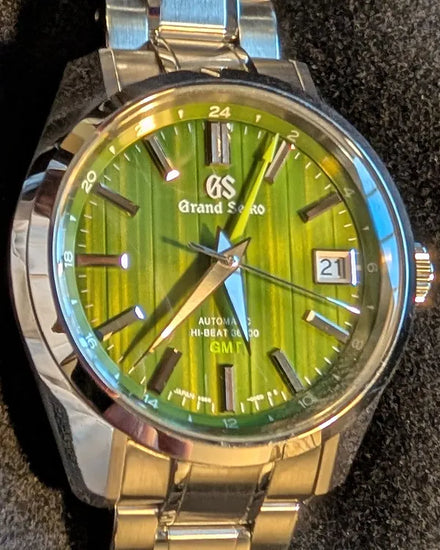 2024 Grand Seiko Heritage Collection "Bamboo" 40MM Green Dial Steel Bracelet (SBGJ259)