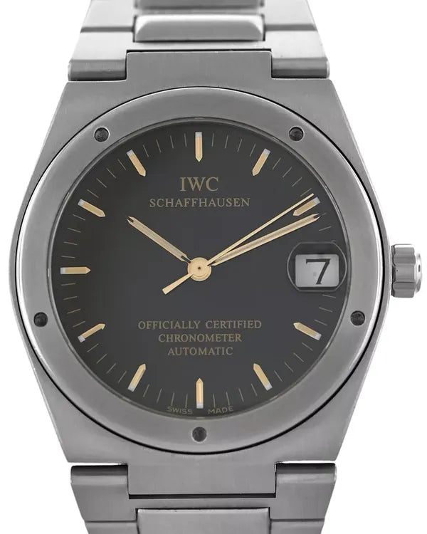 IWC Schaffhausen Ingenieur 34MM Black Dial Steel Bracelet (IW352102)