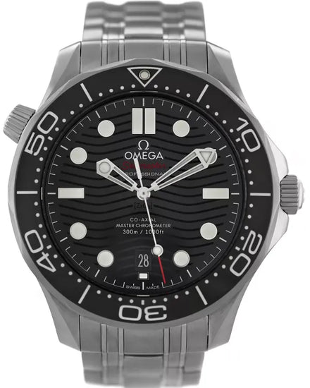 Omega Seamaster Diver 300M 42MM Black Dial Steel Bracelet (210.30.42.20.01.001)