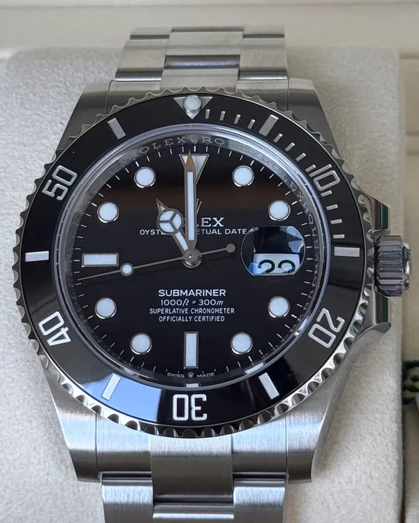 2025 Rolex Submariner Date 41MM Black Dial Oyster Bracelet (126610LN)