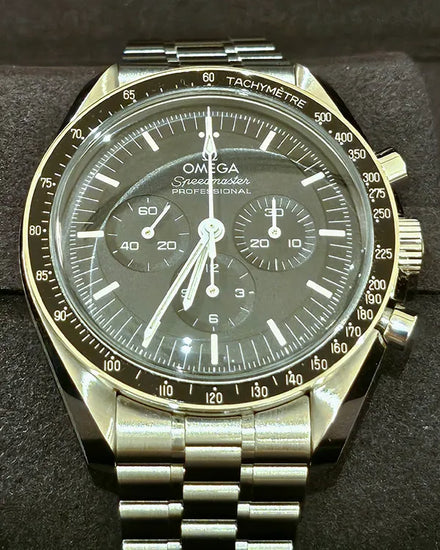 2024 Omega Speedmaster Professional Moonwatch "Oman Edition" L.E. 42MM Black Dial Steel Bracelet (310.30.42.50.01.003)