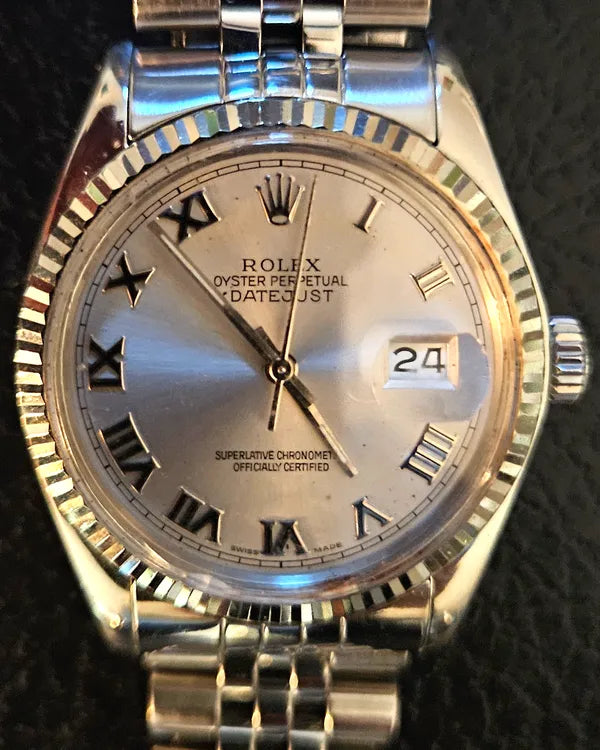 Rolex Datejust 36MM Silver Dial Jubilee Bracelet (16014)