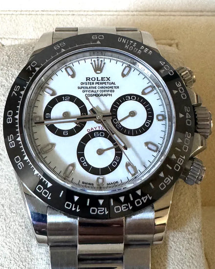 Rolex Cosmograph Daytona "Panda" 40MM White Dial Oyster Bracelet (116500LN)
