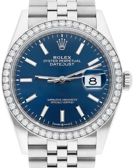 2021 Rolex Datejust 36MM Blue Dial Jubilee Bracelet (126284RBR)