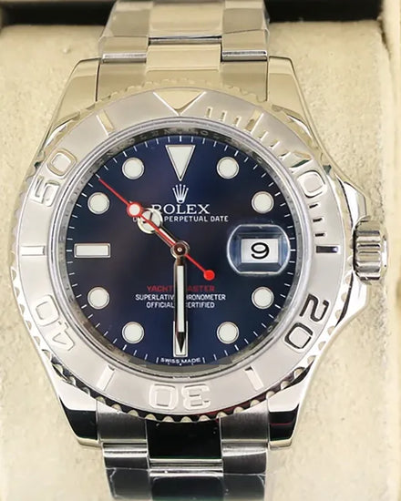 Rolex Yacht-Master 40MM Blue Dial Oyster Bracelet (116622)